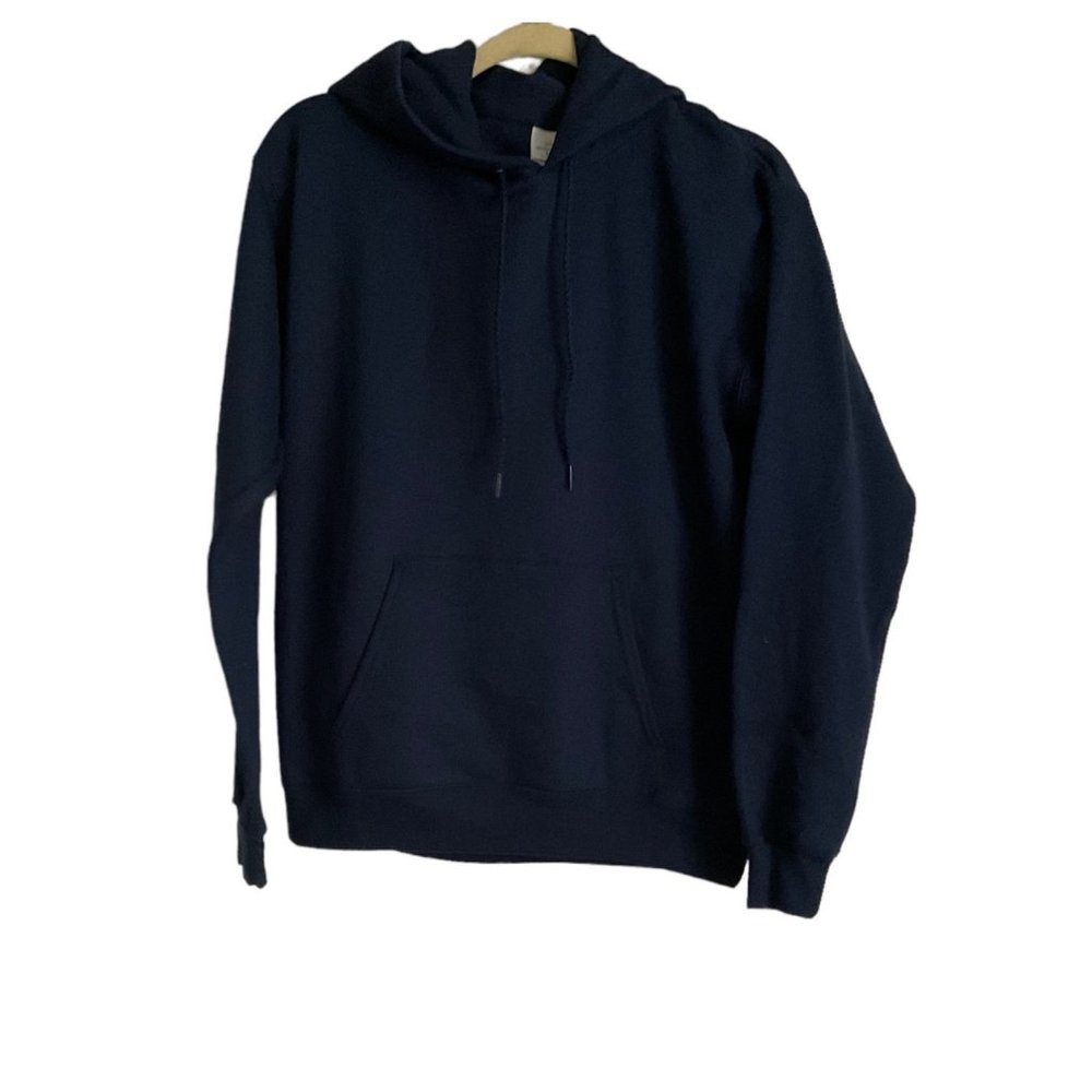 HANES ECO‎ SMART BLUE Hoodie Size Small